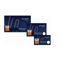 Tarjeta Bristol Blanca  C/100